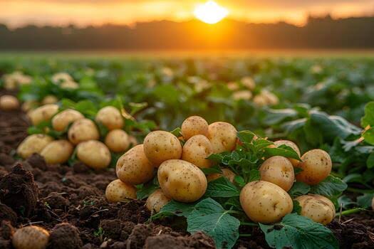 Potatoes crop